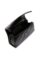 Women's Black Long Strap Quilted Handbag | Derimod