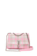 Women's Pink Printed Long Strap Crossbody Bag | Derimod