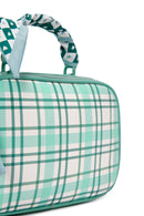 Women's Green Long Strap Printed Crossbody Bag | Derimod