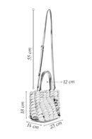 Women's Silver Mini Handbag | Derimod