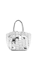 Women's Silver Mini Handbag | Derimod