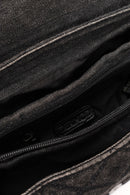 Women's Black Long Strap Denim Shoulder Bag | Derimod