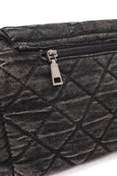 Women's Black Long Strap Denim Shoulder Bag | Derimod