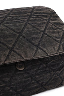 Women's Black Long Strap Denim Shoulder Bag | Derimod