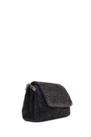 Women's Black Long Strap Denim Shoulder Bag | Derimod