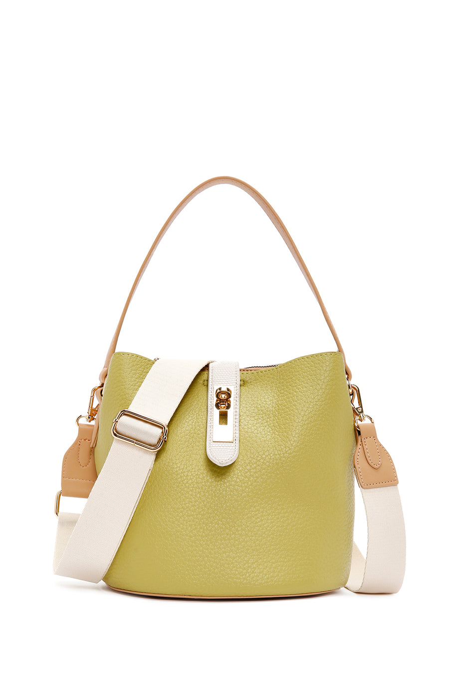 Women's Green Long Strap Shoulder Bag 24SBD2510FT | Derimod
