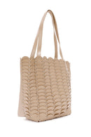 Women's Beige Classic Shoulder Bag | Derimod
