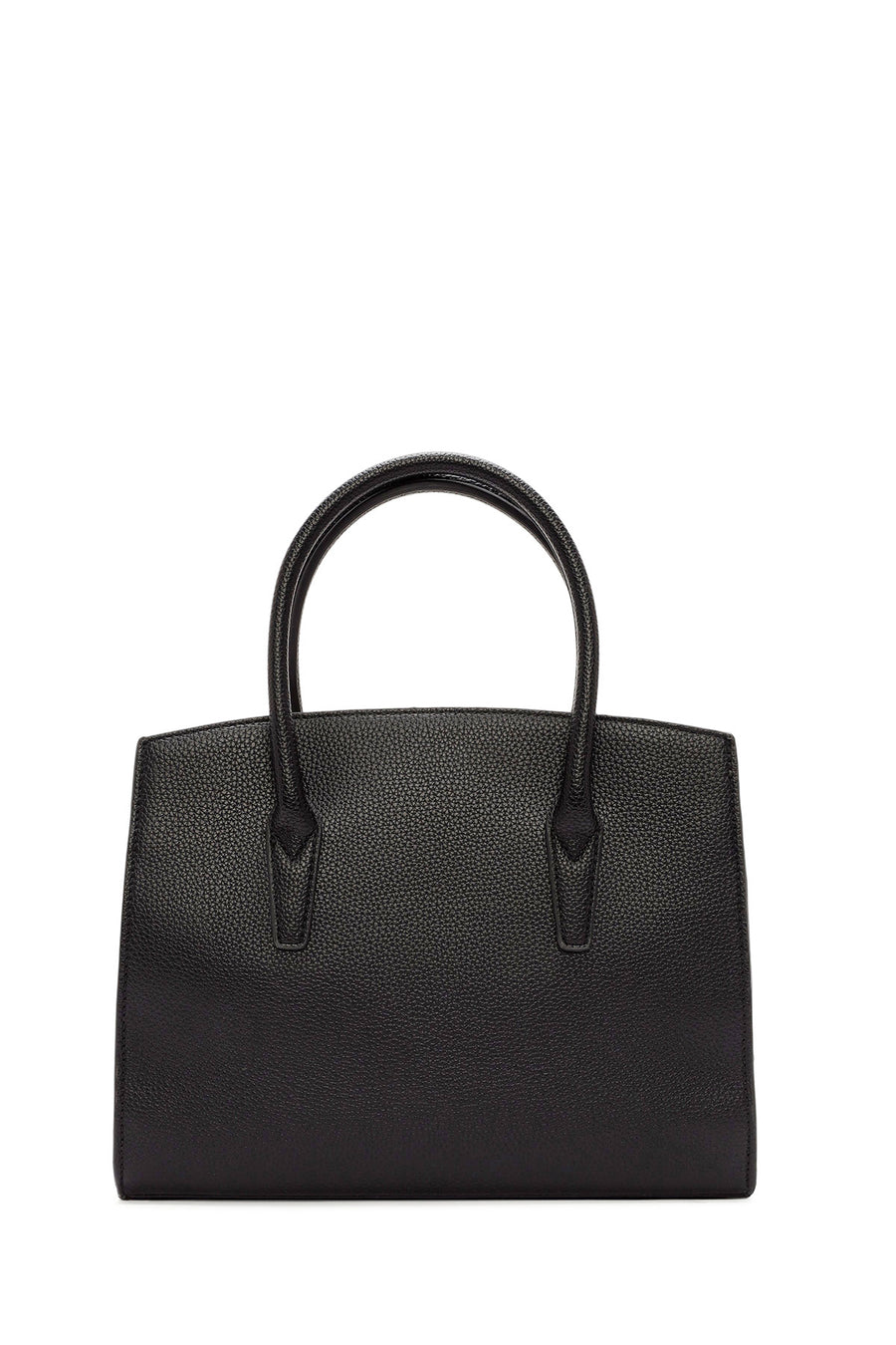 Women's Black Long Strap Classic Handbag