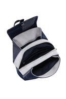 Women's Blue Fabric Backpack | Derimod