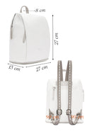 Women's White Backpack | Derimod