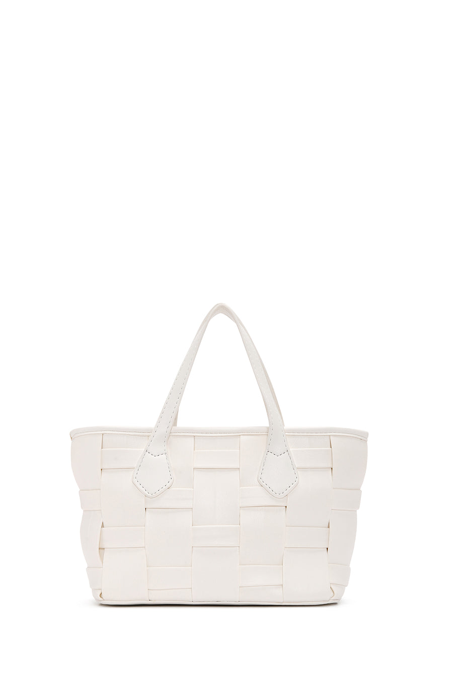 Women's Cream Long Strap Knitted Patterned Crossbody Bag