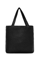 Women's Black Long Strap Knitted Shoulder Bag | Derimod