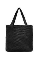 Women's Black Long Strap Knitted Shoulder Bag | Derimod