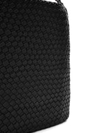 Women's Black Long Strap Knitted Shoulder Bag | Derimod