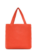Women's Orange Long Strap Knitted Shoulder Bag | Derimod