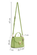 Women Green Long Strap Crossbody Bag | Derimod