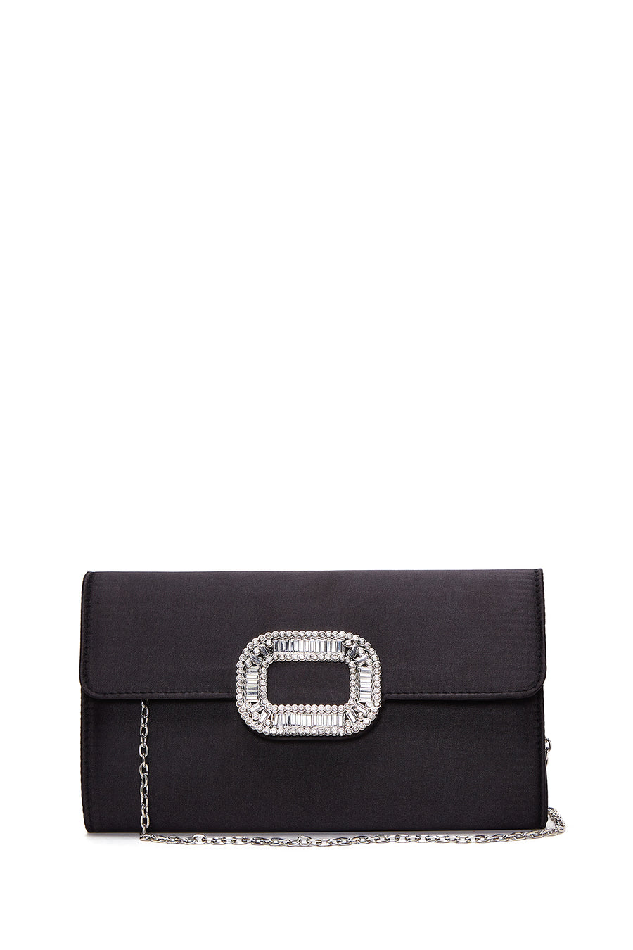 Women's Black Long Chain Strap Clutch Bag 24SBD27026F | Derimod