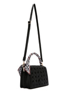 Women's Black Long Strap Crossbody Bag | Derimod