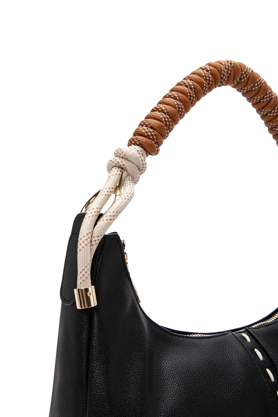 Women's Black Long Strap Shoulder Bag