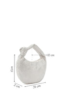 Women's White Stone Handbag | Derimod