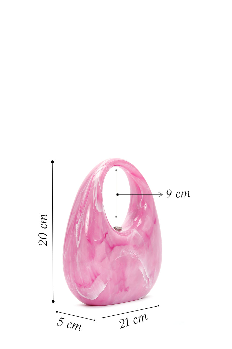 Women's Pink Box Handbag