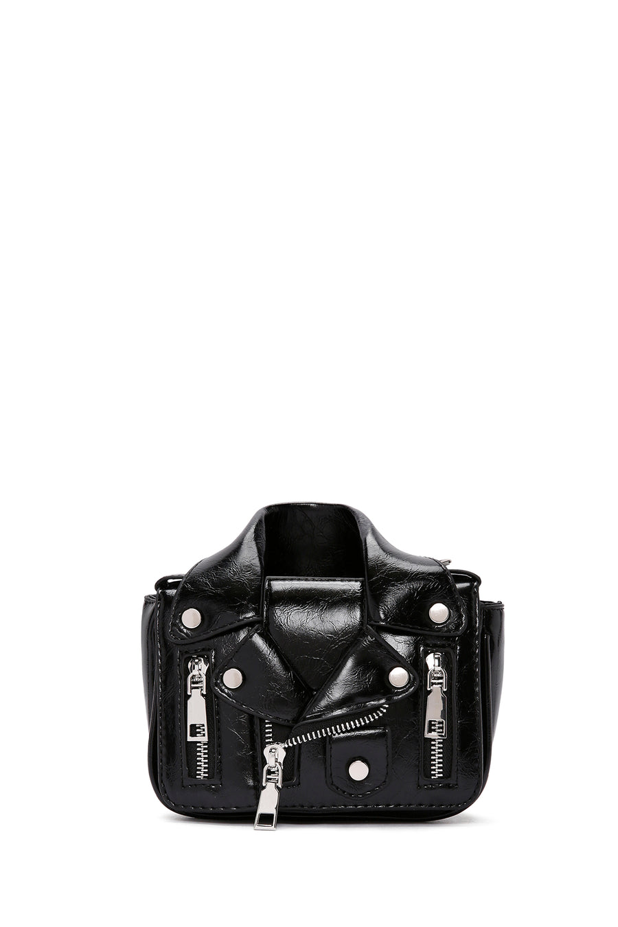 Women's Black Long Chain Strap Crossbody Bag