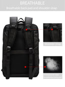 D-Pack Unisex Black Technological Fabric Backpack | Derimod