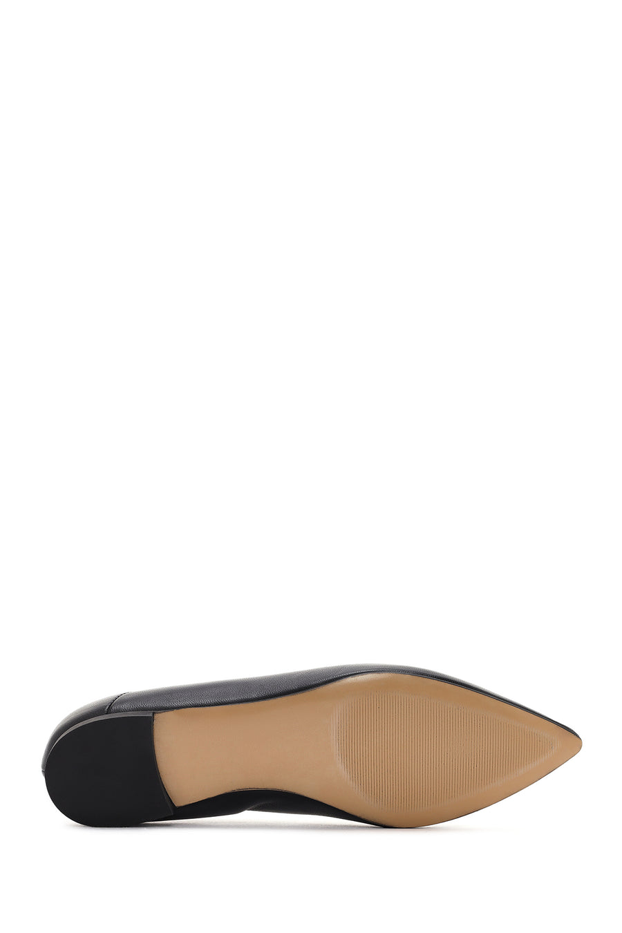 
Women's Black Leather Ballet Flats
