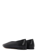 
Women's Black Leather Ballet Flats
 | Derimod