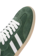 
Women's Green Lace-Up Suede Leather Sneaker
 | Derimod