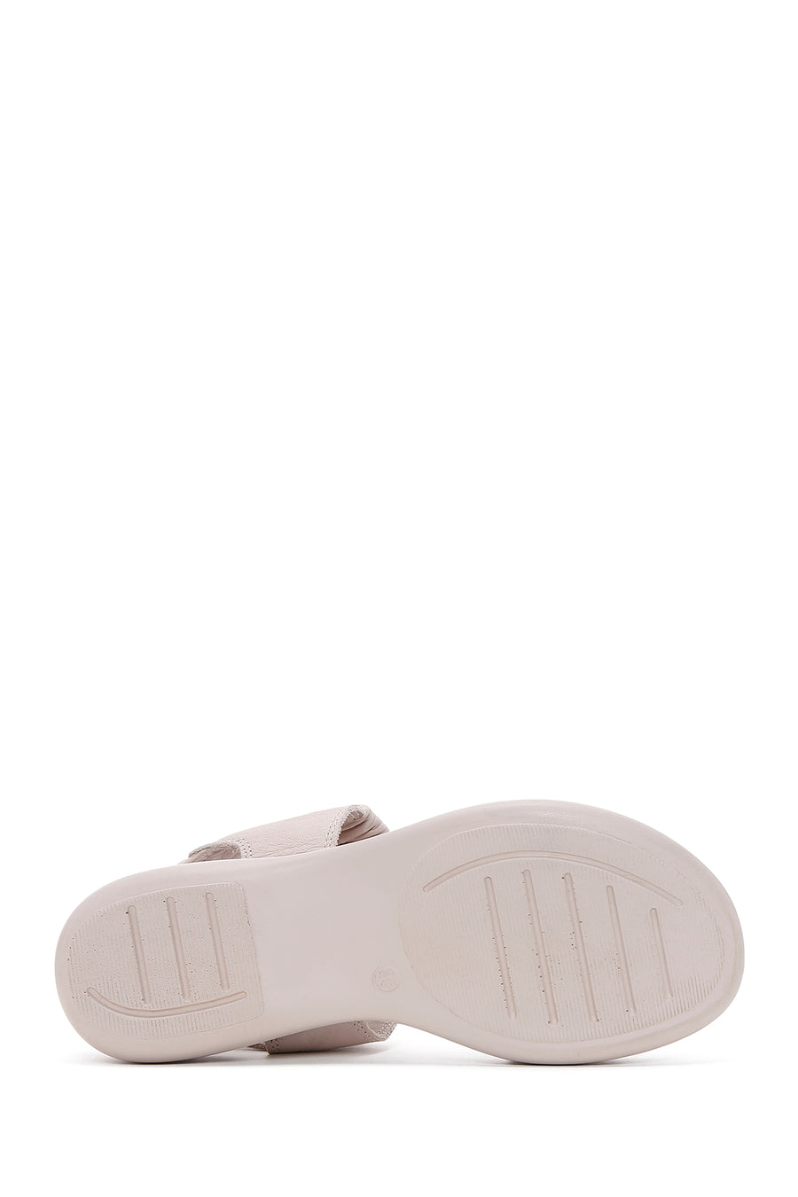 Women's Mink Leather Comfort Sandals