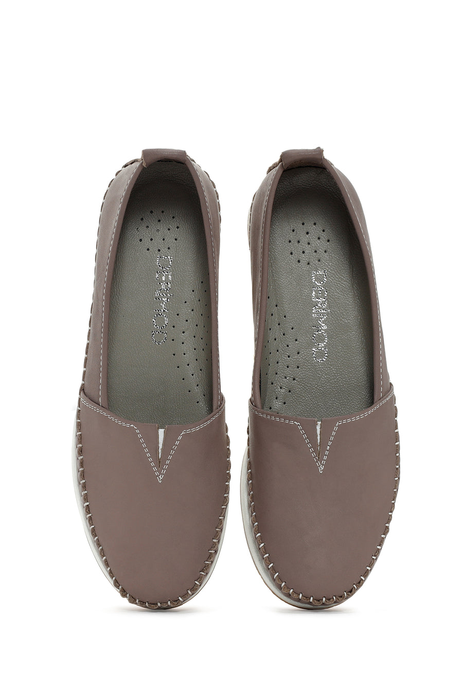 Women's Mink Leather Comfort Loafer