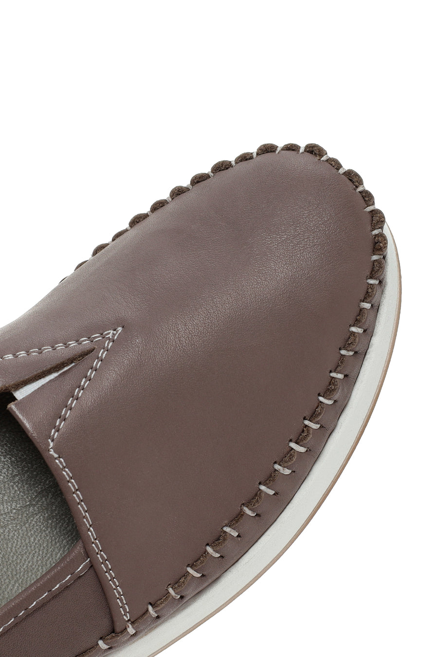 Women's Mink Leather Comfort Loafer