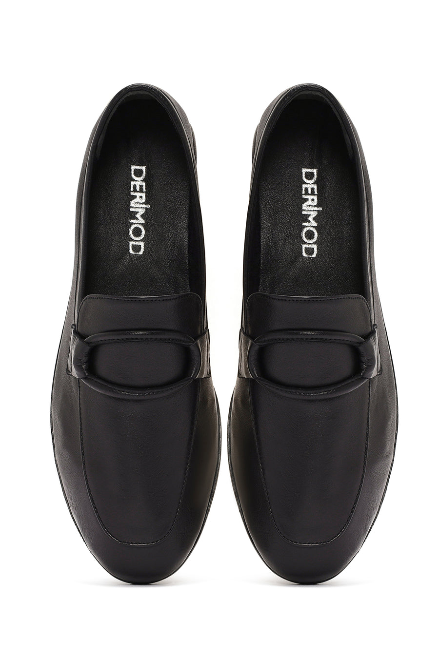 
Women's Black Leather Casual Loafer
