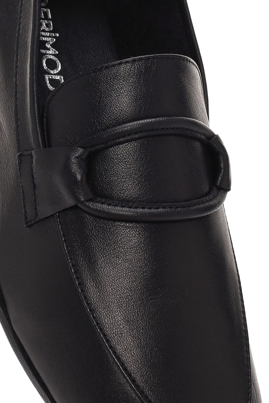 
Women's Black Leather Casual Loafer
