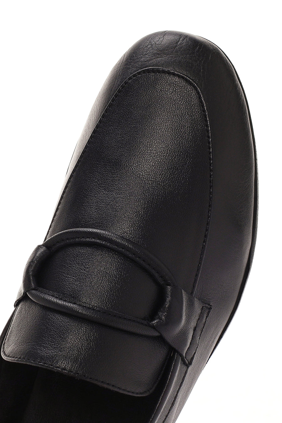 
Women's Black Leather Casual Loafer
