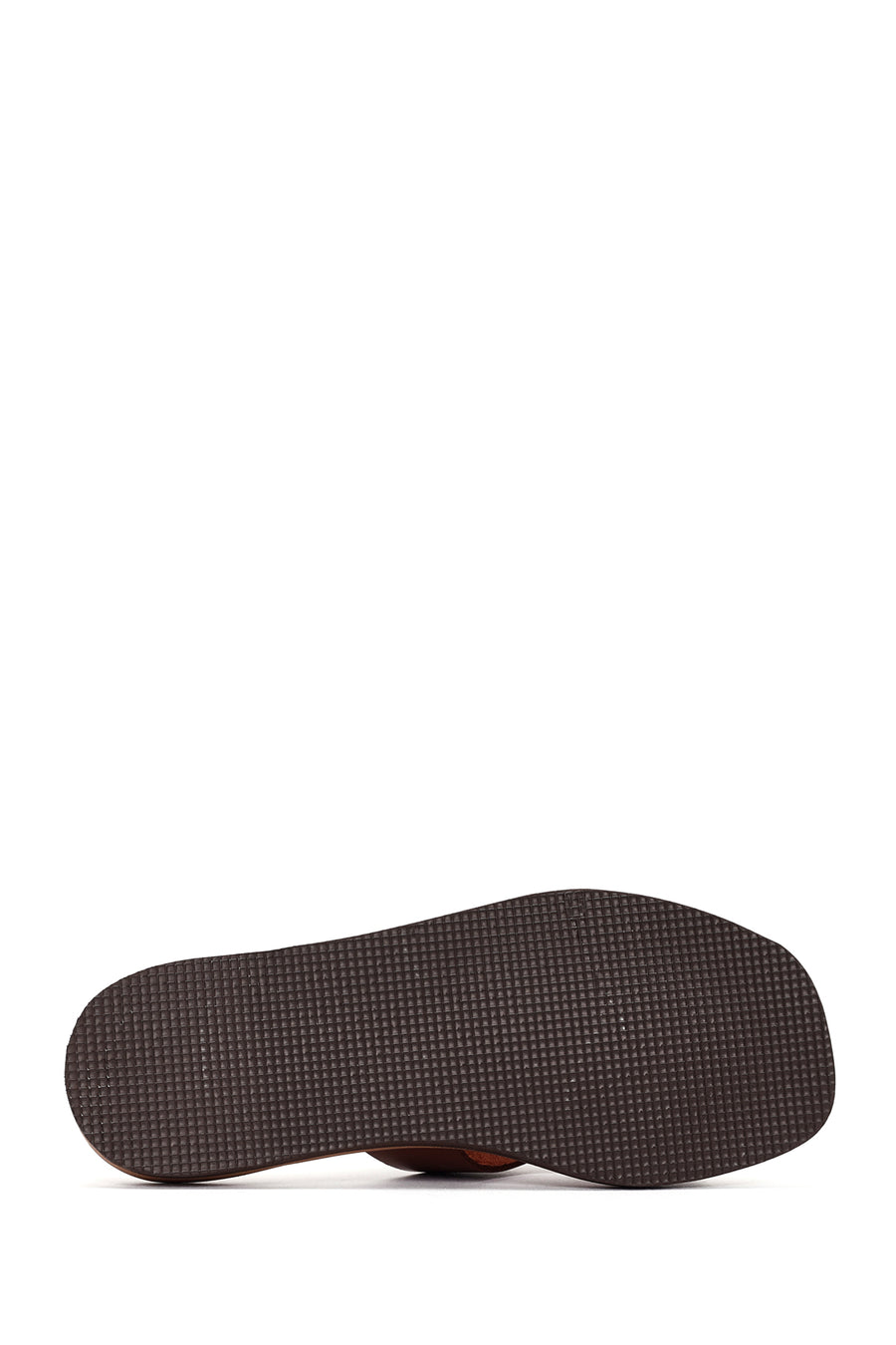 Women's Brown Leather Comfort Slippers
