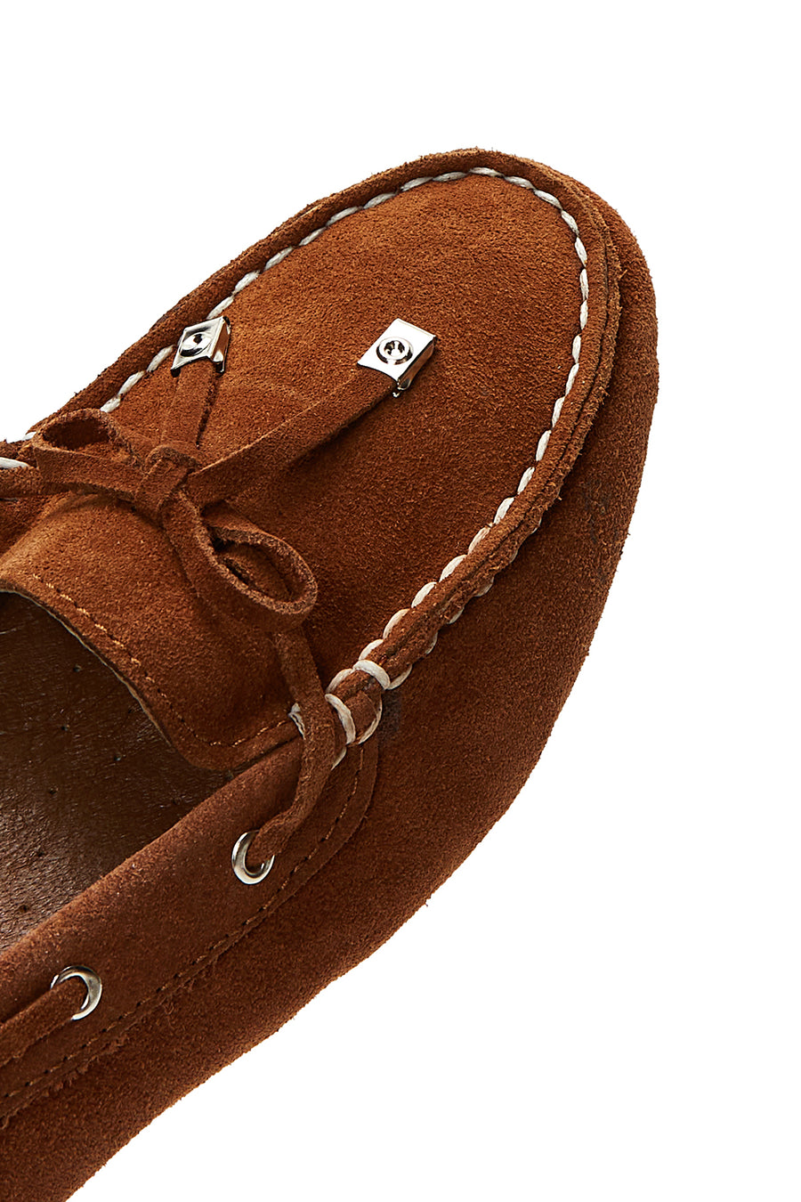 Women's Tan Suede Leather Loafer