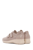 Women's Mink Thick Heeled Leather Comfort Shoes | Derimod