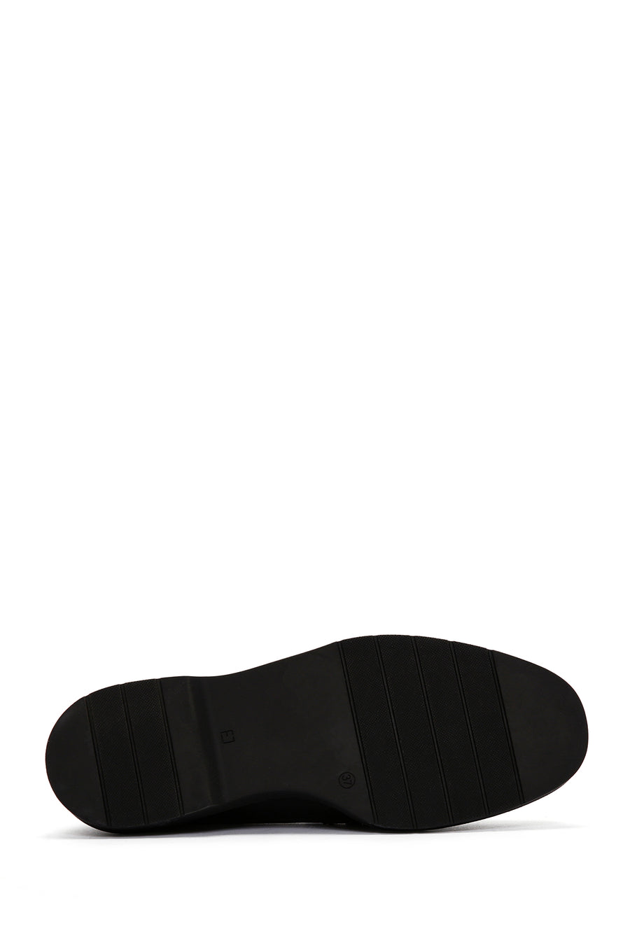 Women's Black Patent Leather Masculine Loafer