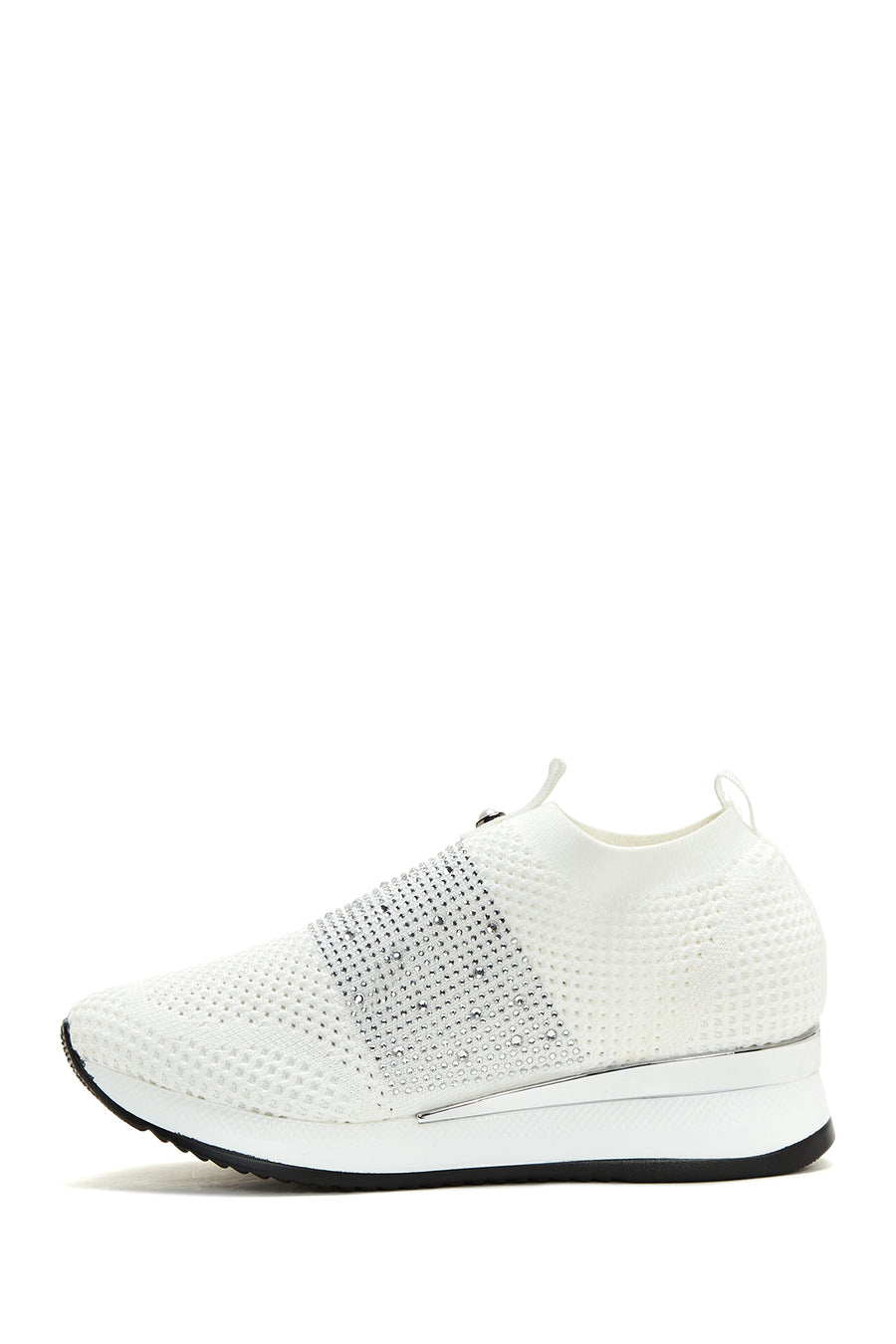 Derimod Zero Women's White Thick Soled Stone Sneaker