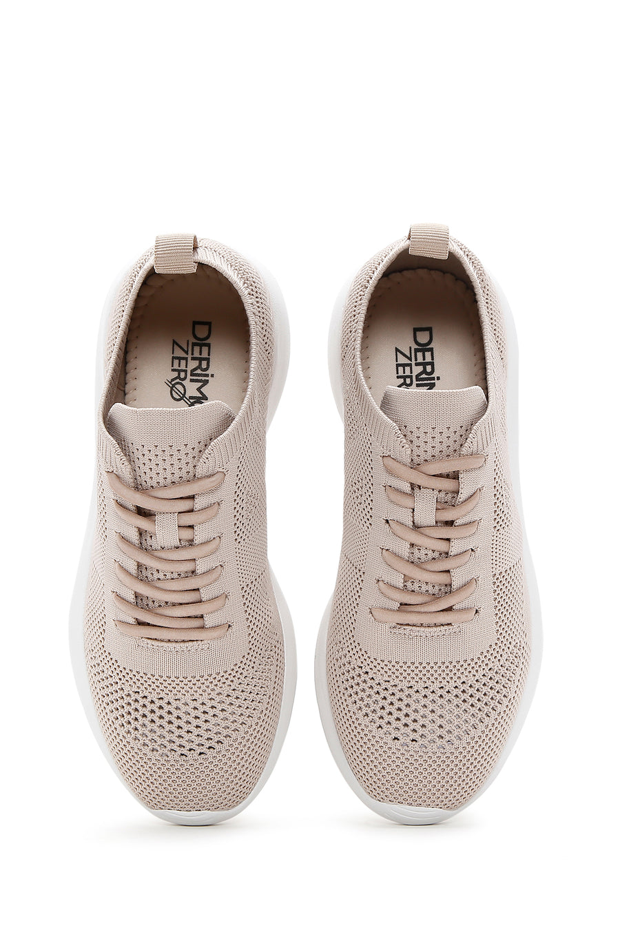 Derimod Zero Women's Beige Thick Soled Sneaker
