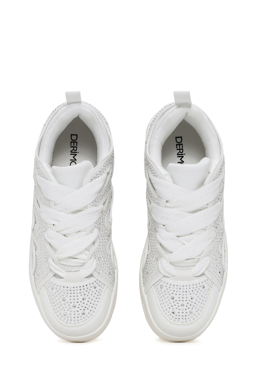 Women's White Stone Sneaker