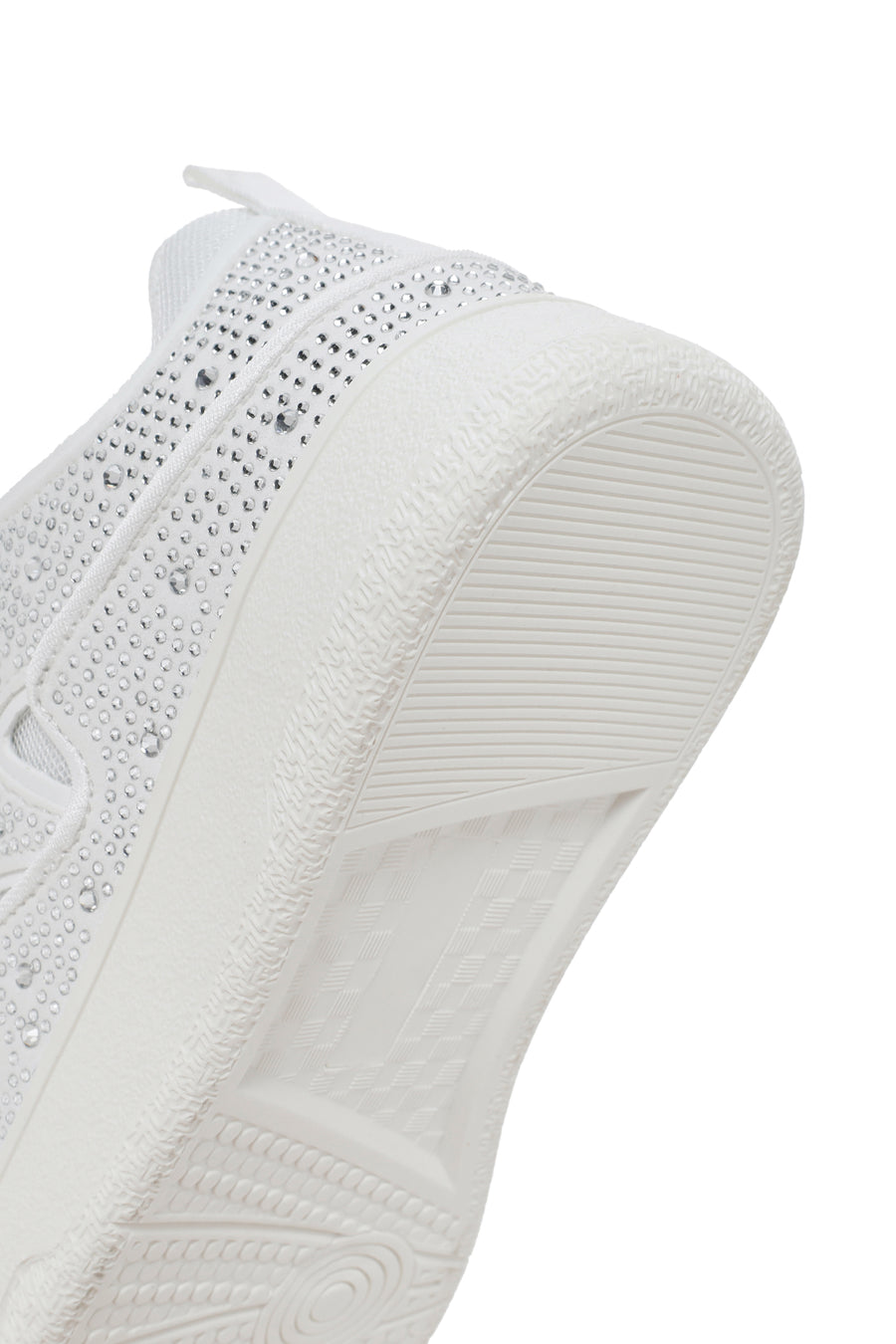 Women's White Stone Sneaker