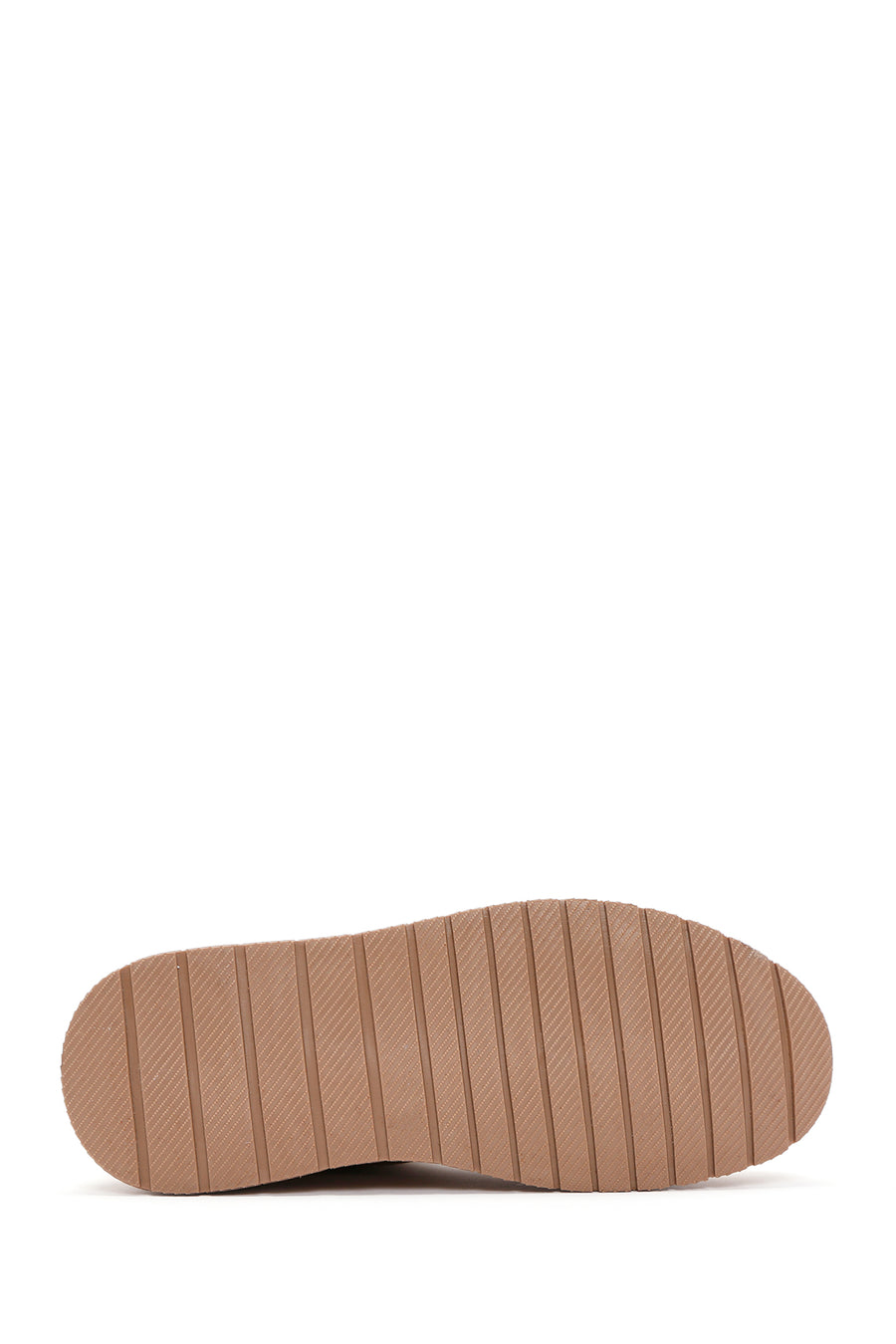Women's Beige Thick Soled Stone Laced Sneaker