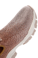 Derimod Zero Women's Beige Thick Soled Stone Sneaker | Derimod