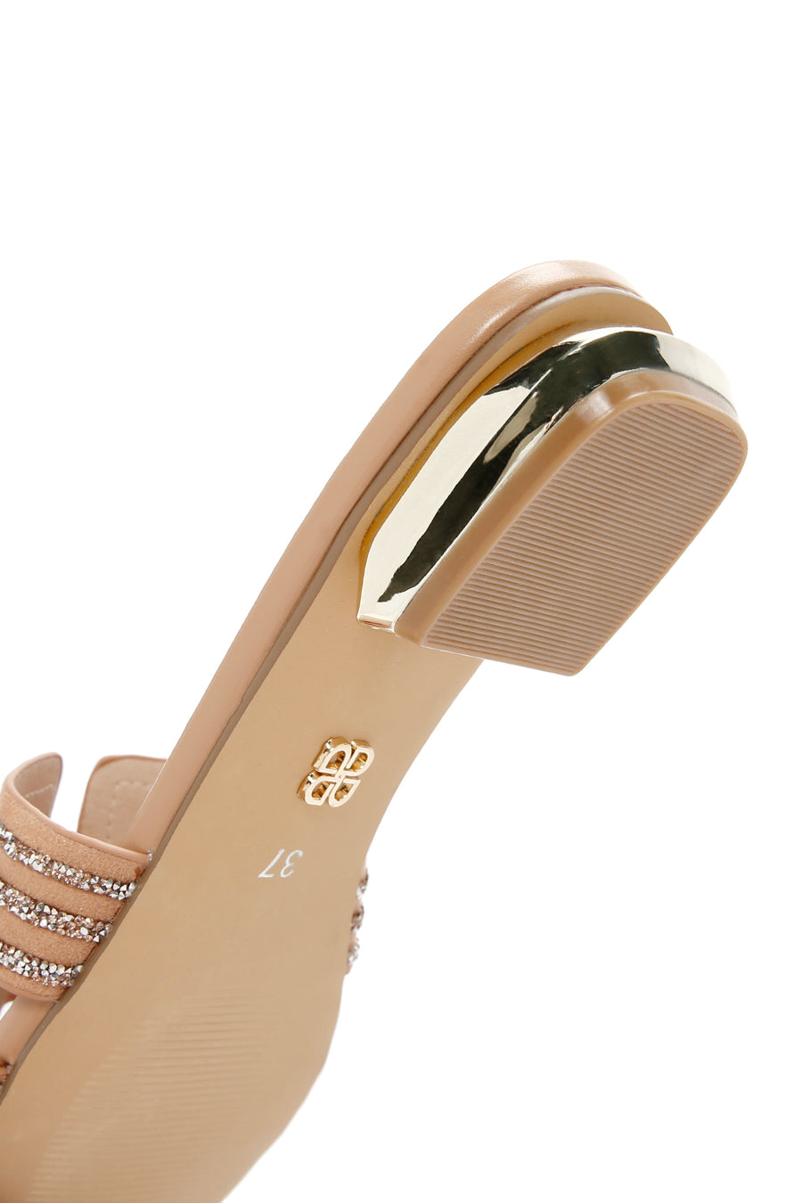 Women's Beige Stone Slippers