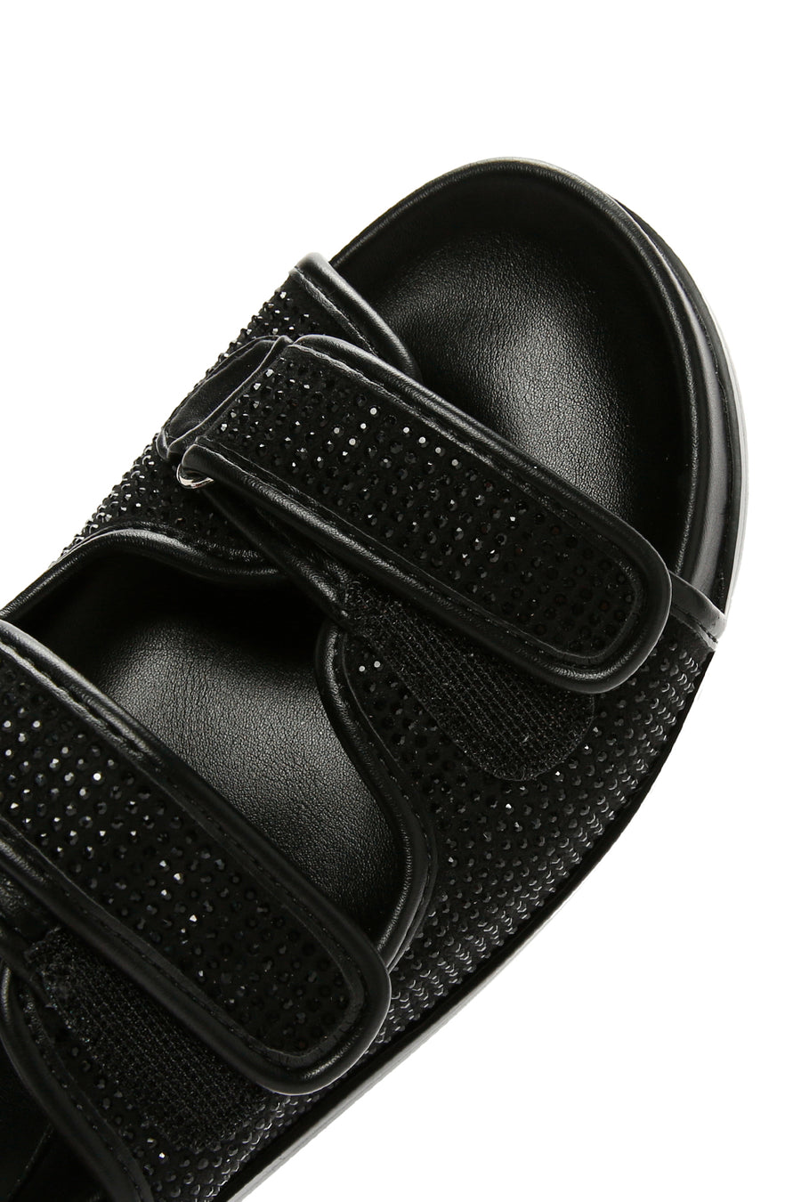 Women's Black Stone Sandals