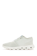Derimod Zero Women's White Lace-Up Fabric Sneaker | Derimod