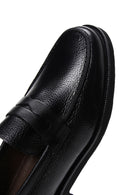 Erkek Siyah Deri Casual Loafer | Derimod